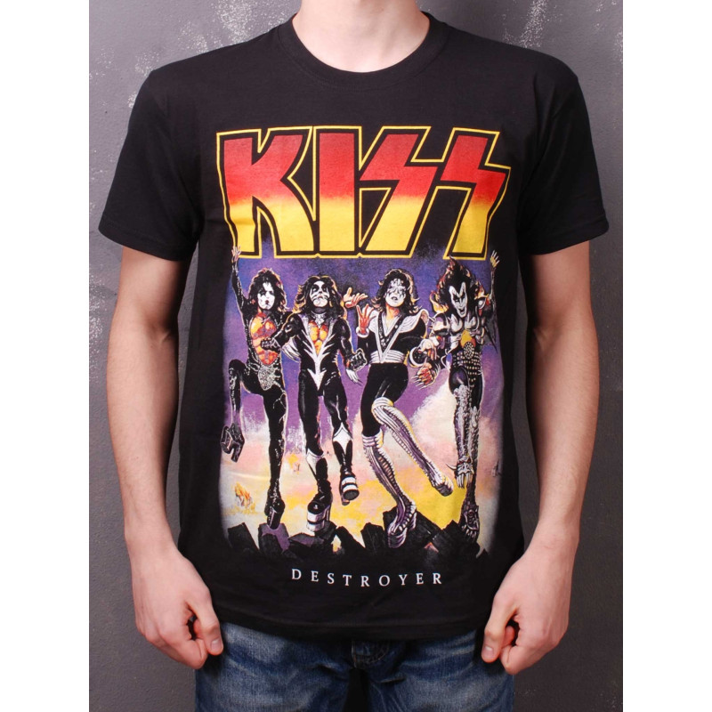Футболка Kiss - Destroyer (FOTL) чорна