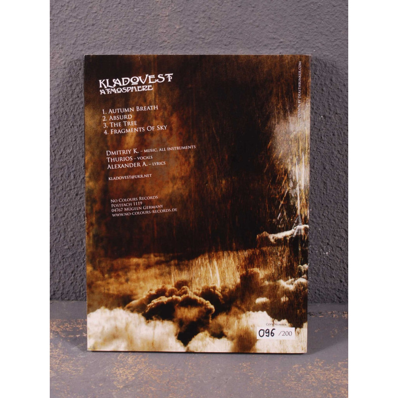Kladovest - Atmosphere CD A5 Digi
