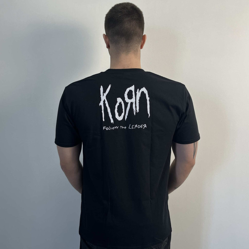 Футболка Korn - Follow The Leader (Gildan) чорна