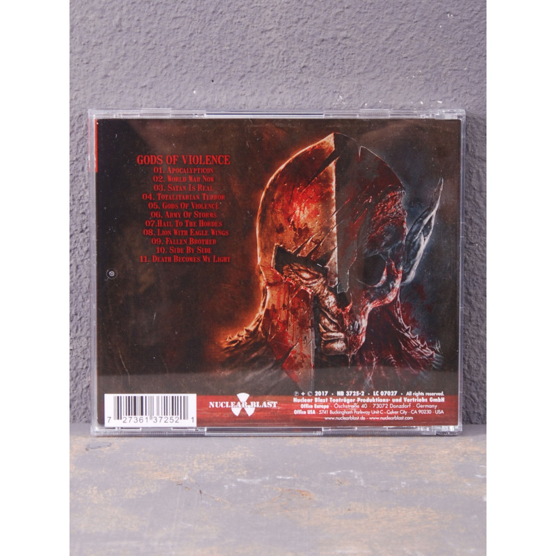 Kreator - Gods Of Violence CD (ISR)