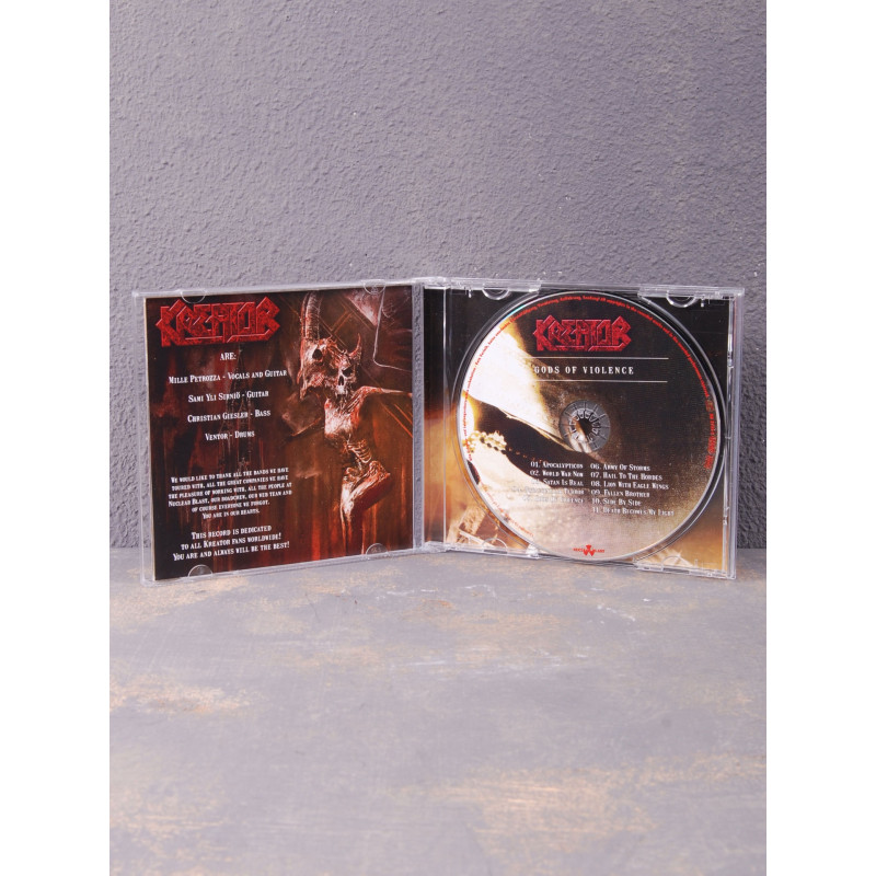 Kreator - Gods Of Violence CD (ISR)