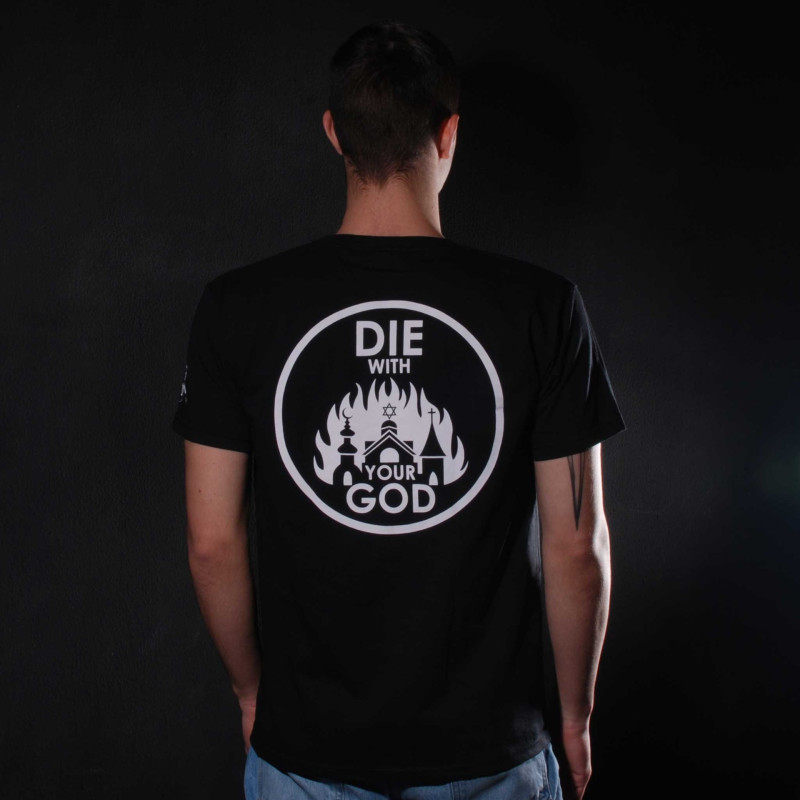 Футболка Kroda - Die With Your God (FOTL) чорна