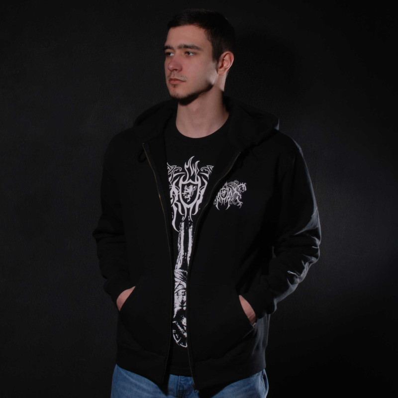 Зіп худі Kroda - Die With Your God (FOTL) чорне