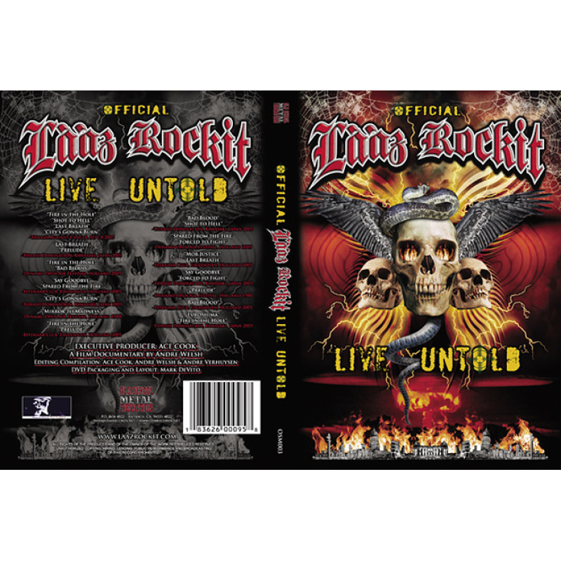 Laaz Rockit - Live Untold DVD