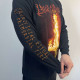 Лонгслів Lava Abyss - Sacrificial Ritual Of Primordial Fire (Gildan) чорний