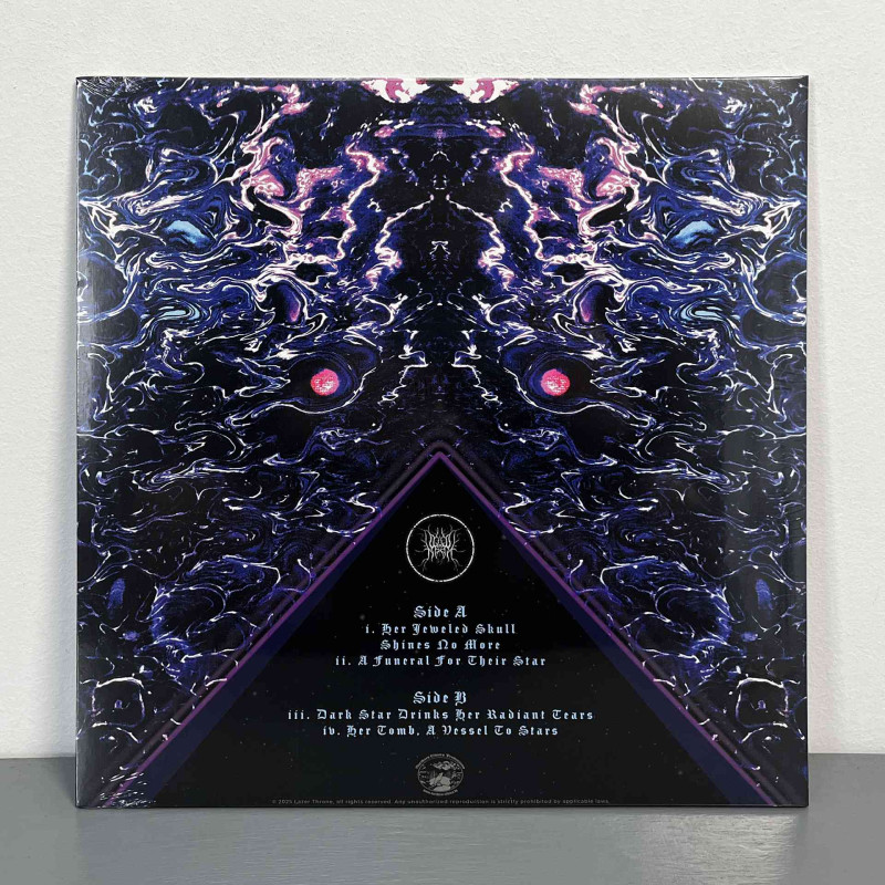 Lazer Throne - Tomb Of The Lunar Oracle LP (Gatefold Blue/Black Galaxy Vinyl)