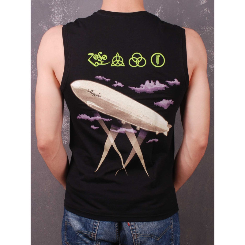 Безрукавка Led Zeppelin Green Logo