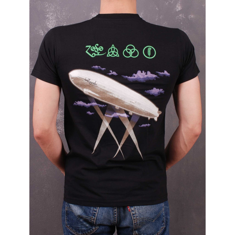 Футболка Led Zeppelin Green Logo