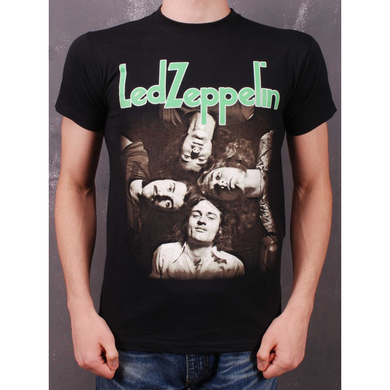 Футболка Led Zeppelin Green Logo