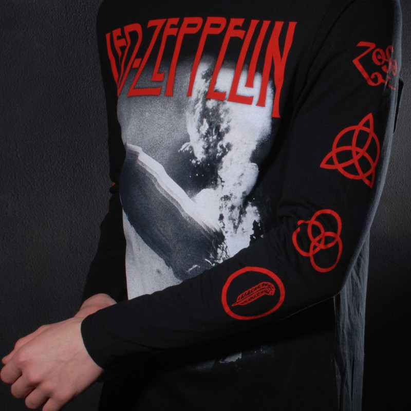 Лонгслів Led Zeppelin I (Gildan) чорний