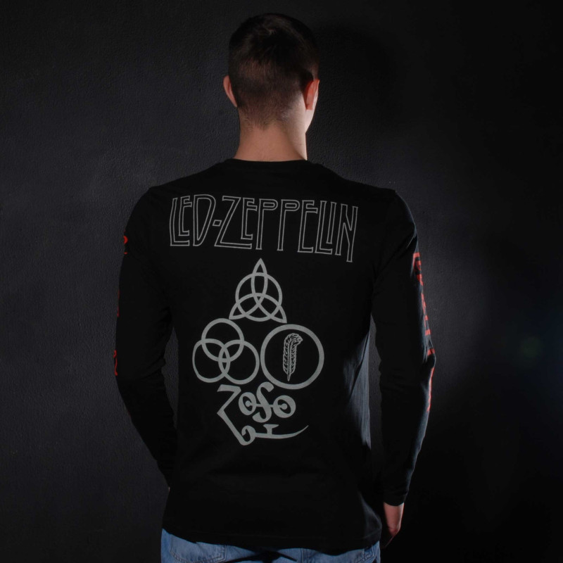 Лонгслів Led Zeppelin I (Gildan) чорний