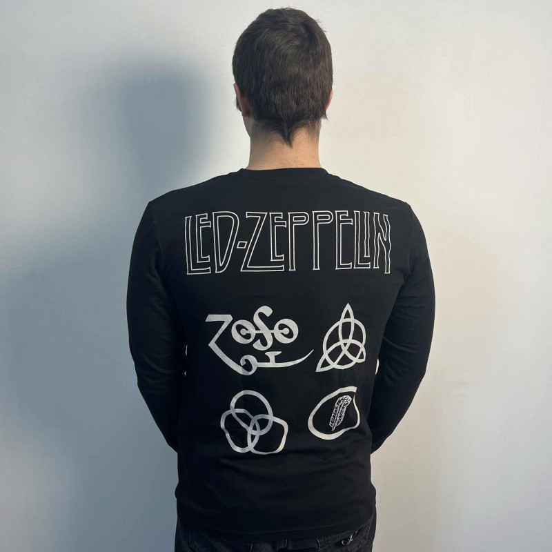Лонгслів Led Zeppelin - Swan Song (B&C) чорний