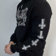Худі Leviathan - Howl Mockery At The Cross (B&C) чорне