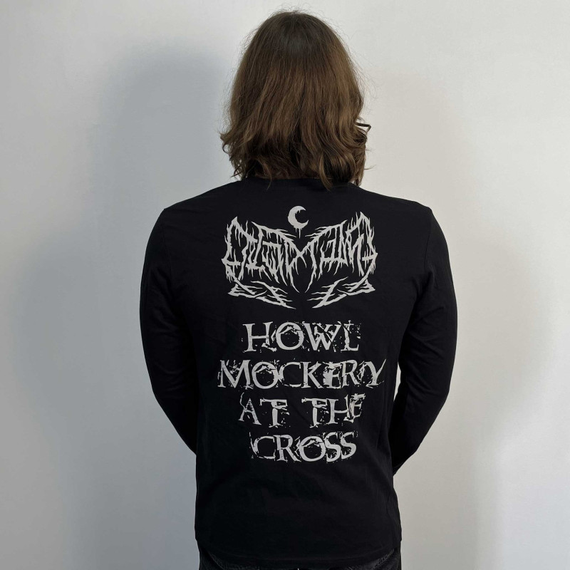 Лонгслів Leviathan - Howl Mockery At The Cross (B&C) чорний
