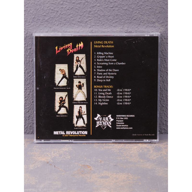 Living Death - Metal Revolution CD