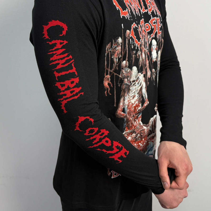 Лонгслів Cannibal Corpse - Butchered At Birth (B&C) чорний