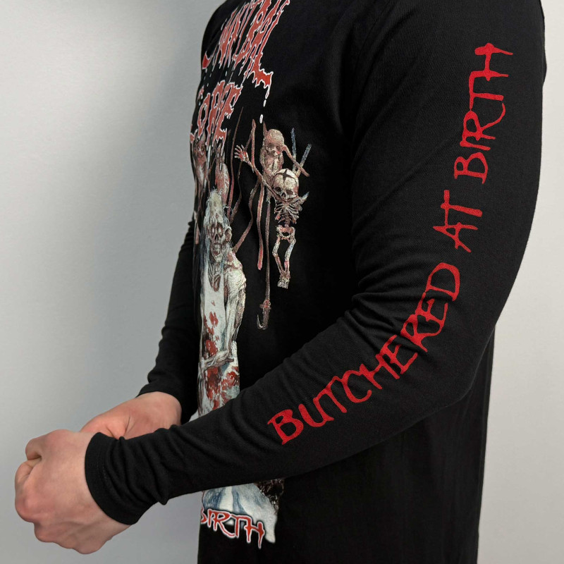 Лонгслів Cannibal Corpse - Butchered At Birth (B&C) чорний