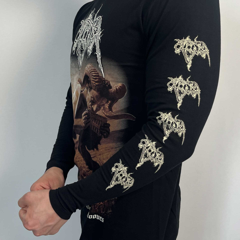 Лонгслів Crucifier - Trampled Under Cloven Hooves (B&C) чорний