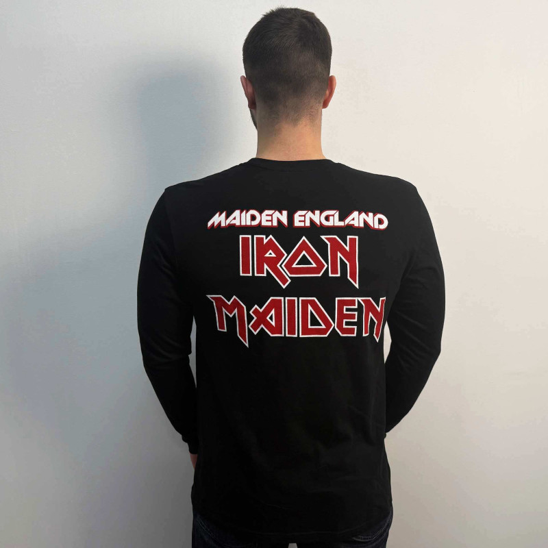 Лонгслів Iron Maiden - Maiden England (B&C) чорний