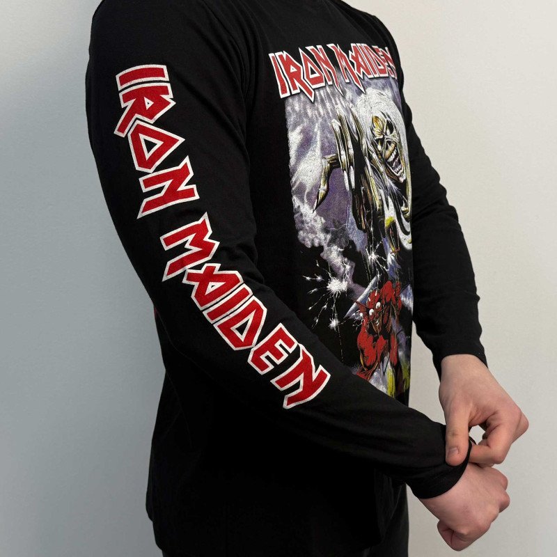 Лонгслів Iron Maiden - The Number Of The Beast (B&C) чорний