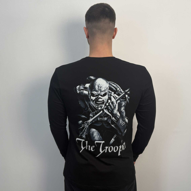Лонгслів Iron Maiden - The Trooper (B&C) чорний