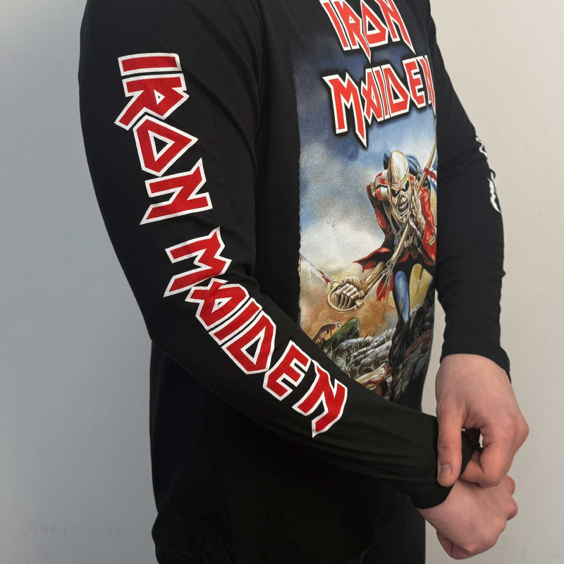 Лонгслів Iron Maiden - The Trooper (B&C) чорний