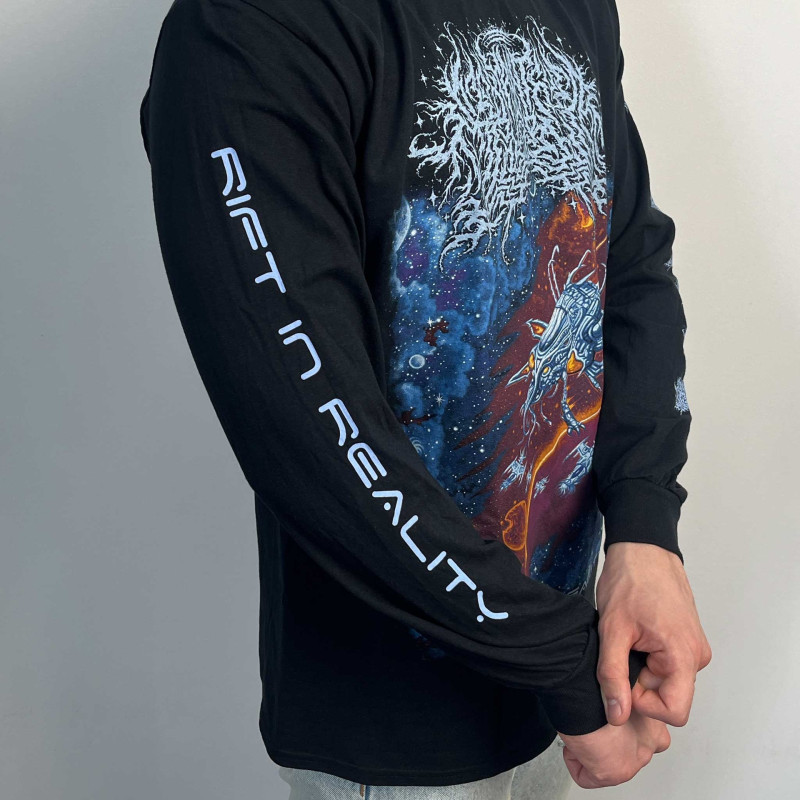Лонгслів Labyrinthus Stellarum - Rift In Reality (Gildan) чорний