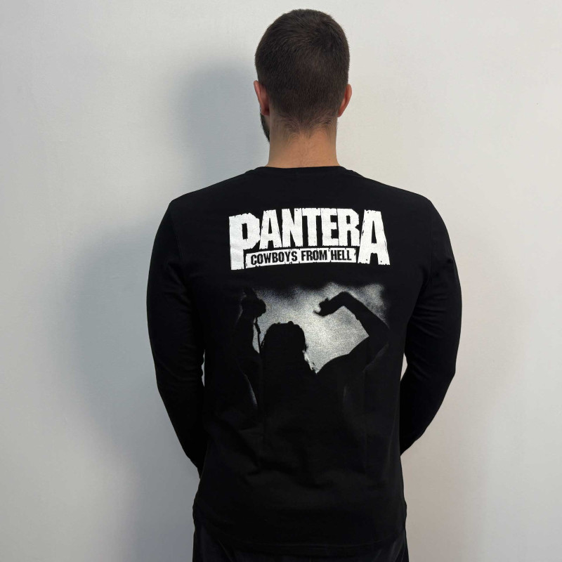 Лонгслів Pantera - Cowboys From Hell (B&C) чорний