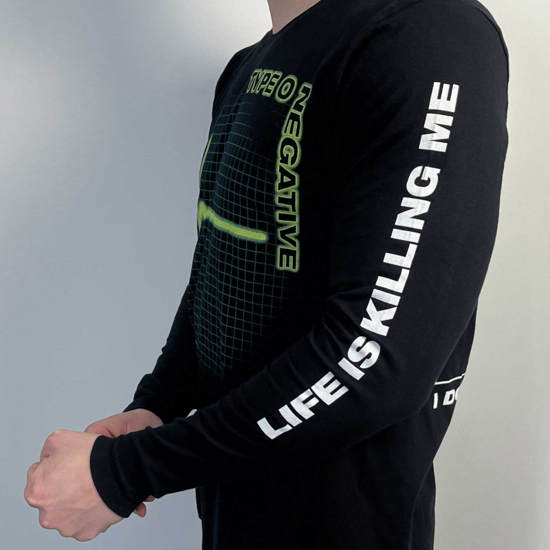 Лонгслів Type O Negative - Life Is Killing Me (B&C) чорний
