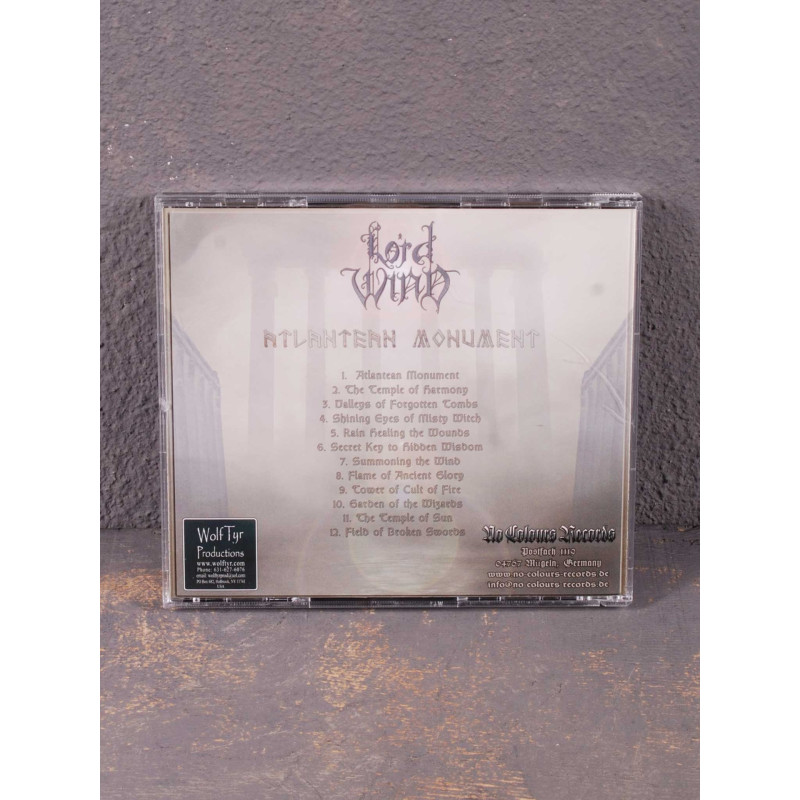 Lord Wind - Atlantean Monument CD (USA)