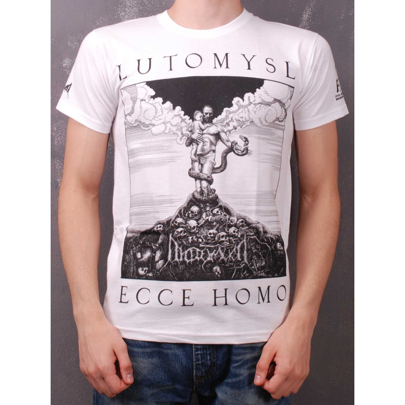 Футболка Лютомысл / Lutomysl - Ecce Homo біла