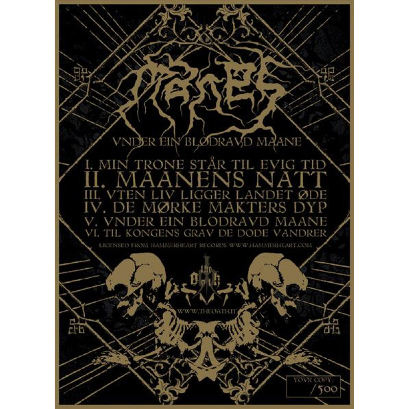 Manes - Under Ein Blodraud Maane CD A5 Digi