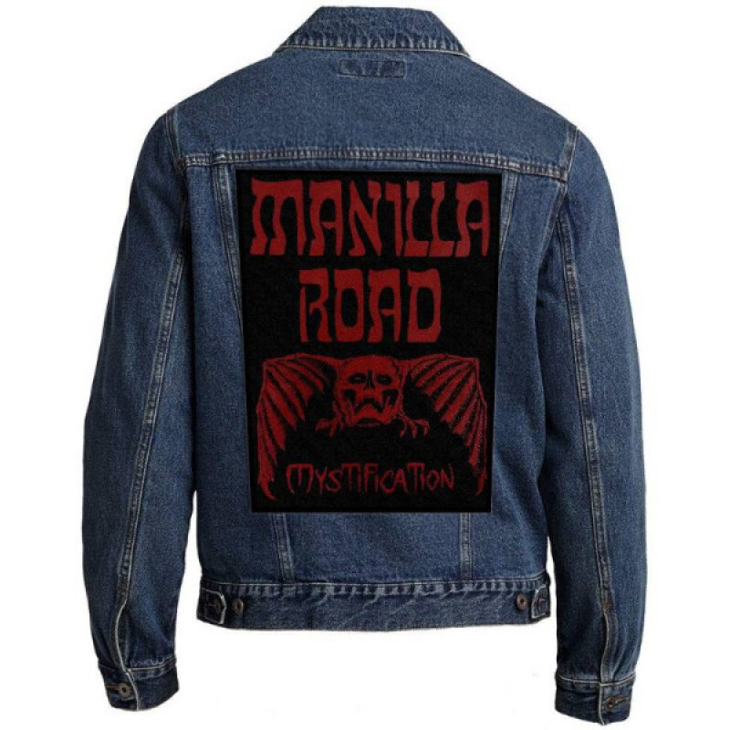 Нашивка Manilla Road - Mystification Red на спину