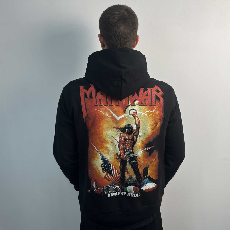 Худі Manowar - Kings Of Metal (B&C) чорне