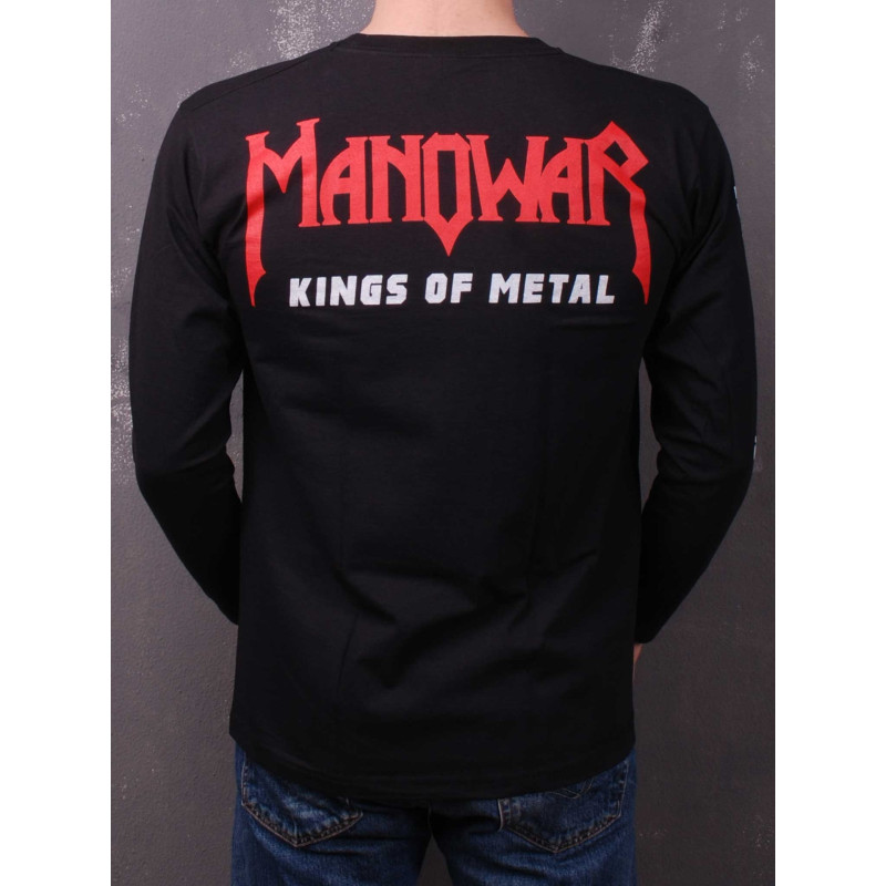 Лонгслів Manowar - Kings Of Metal (FOTL) чорний