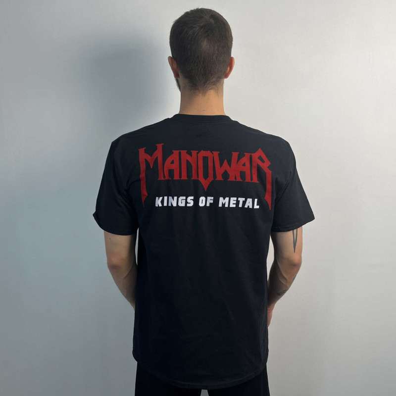 Футболка Manowar - Kings Of Metal (Gildan) чорна