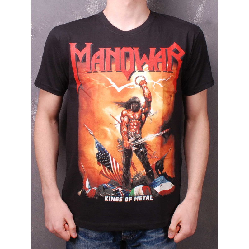 Футболка Manowar - Kings Of Metal чорна