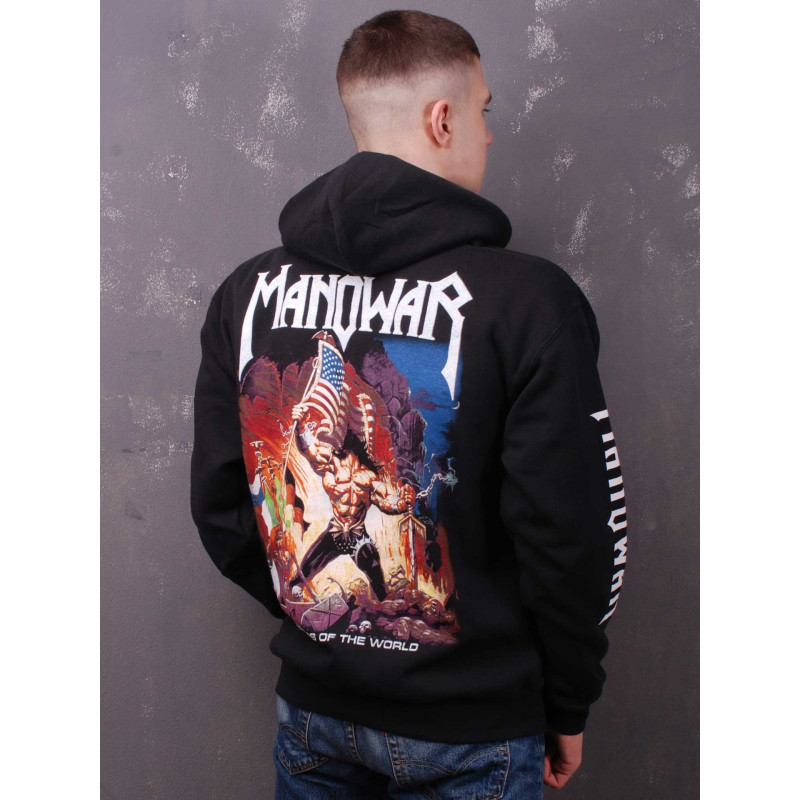 Зіп худі Manowar - Warriors Of The World