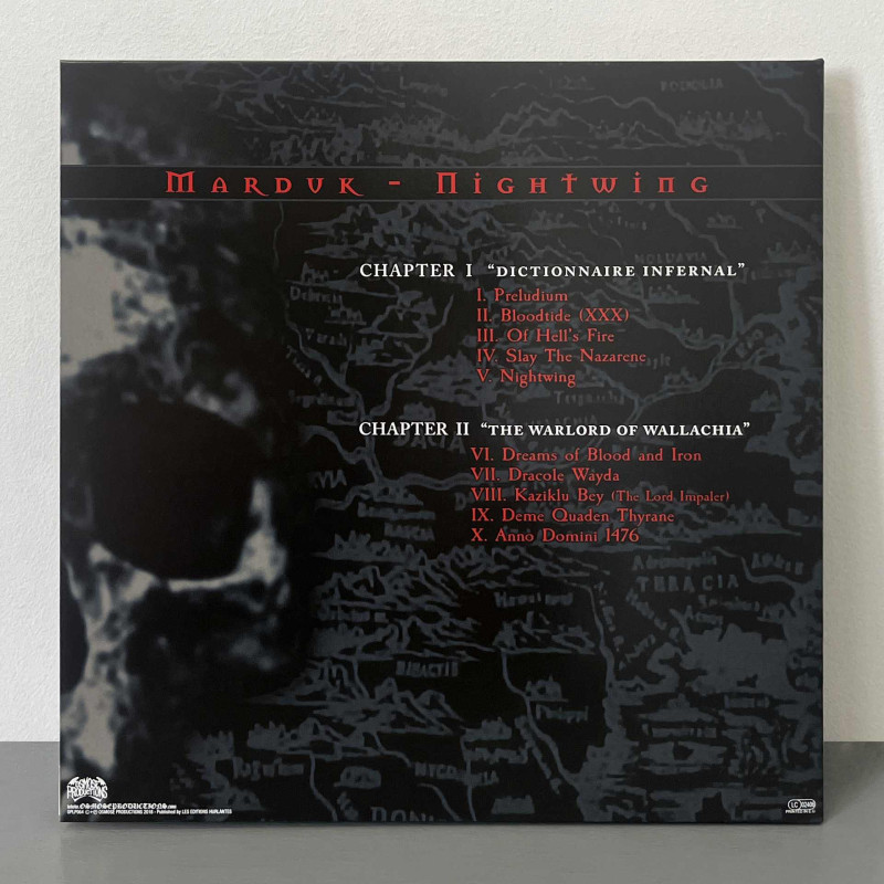 Marduk - Nightwing LP (Gatefold Evergreen/Silver Galaxy Vinyl)
