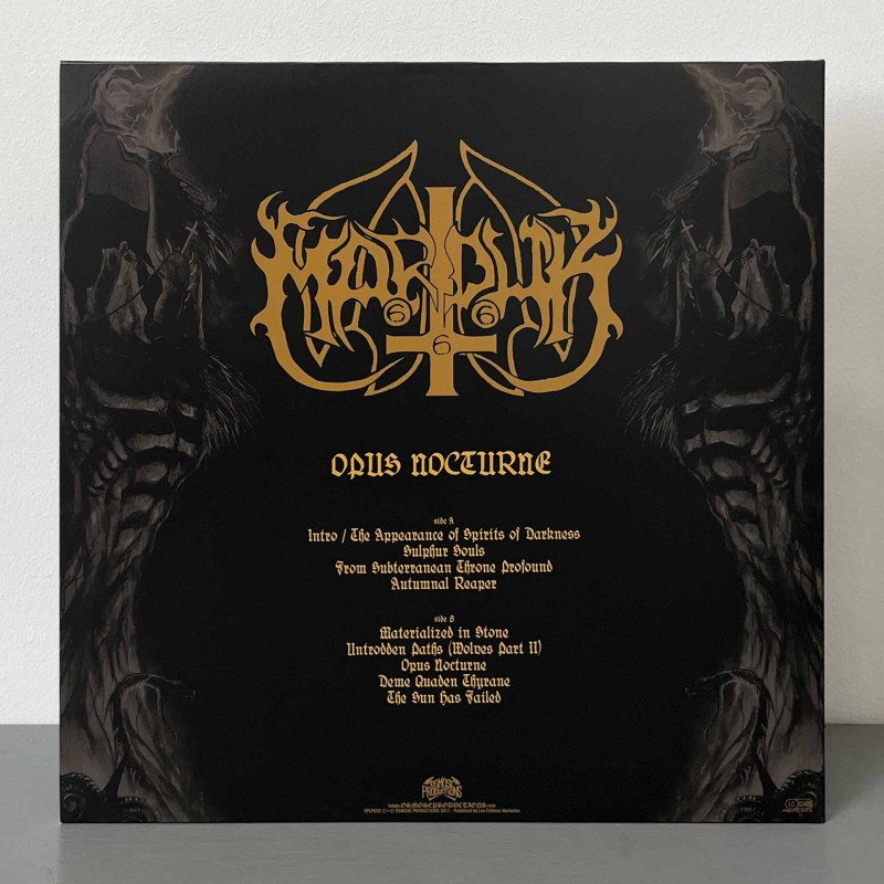 Marduk - Opus Nocturne LP (Gatefold Yellow/Green/Black Galaxy Vinyl)