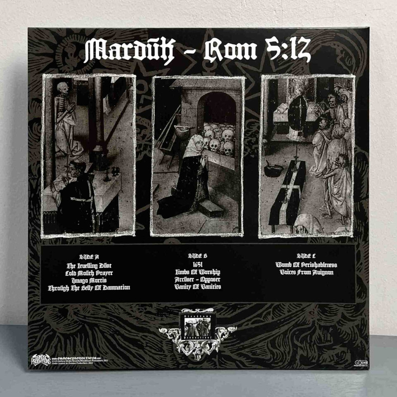Marduk - Rom 5:12 2LP (Gatefold Red Vinyl) (2022 Reissue)
