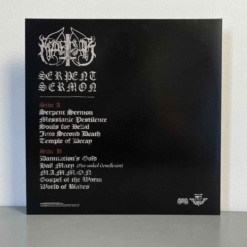 Marduk - Serpent Sermon LP (Gatefold Black Vinyl) (2022 Reissue)