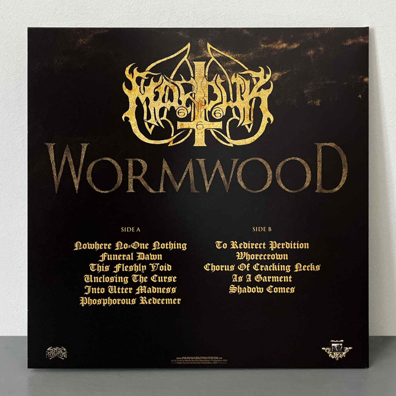 Marduk - Wormwood LP (Gatefold Citrus Vinyl)