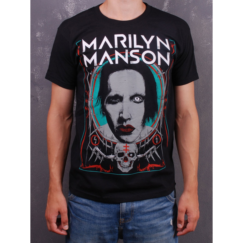 Футболка Marilyn Manson Poster (Los Angeles 2018)