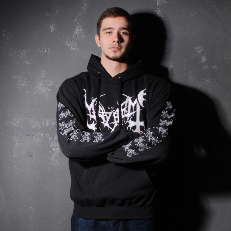 Худі Mayhem - De Mysteriis Dom Sathanas (FOTL) чорне