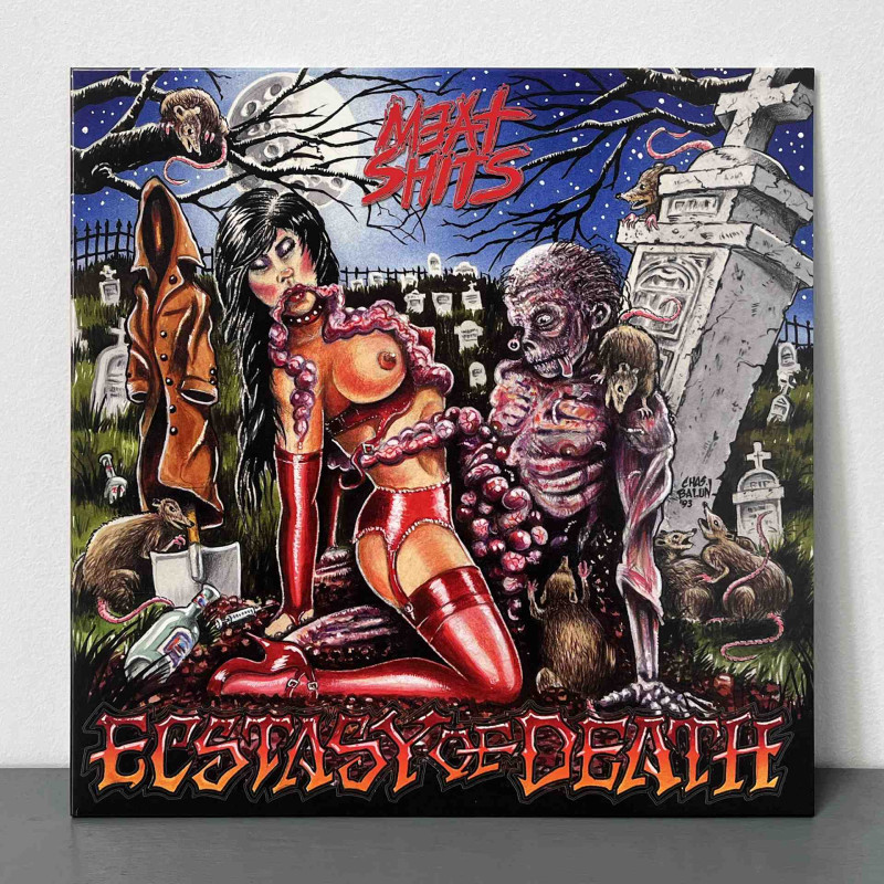 Meat Shits - Ecstasy Of Death LP (Red Vinyl)