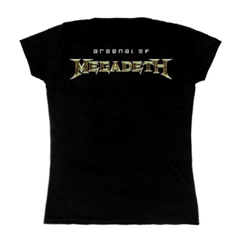 Футболка жіноча Megadeth - Arsenal Of Megadeth