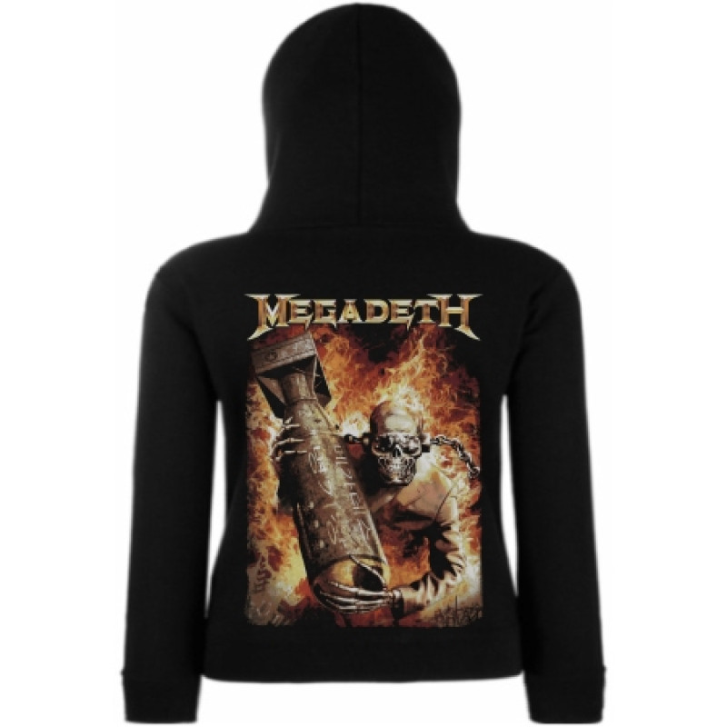 Зіп худі жіноче Megadeth - Arsenal Of Megadeth