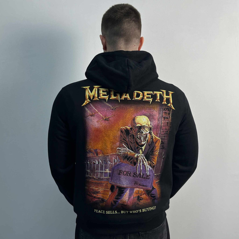 Худі Megadeth - Peace Sells... But Who's Buying? (B&C) чорне