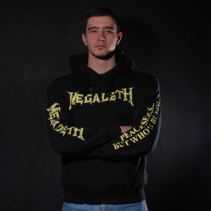 Худі Megadeth - Peace Sells... But Who's Buying? (FOTL) чорне